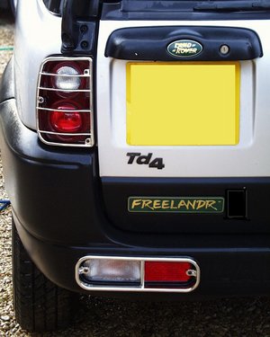Land Rover Freelander Chrome Rear Light Guards (up to 2004) Preview